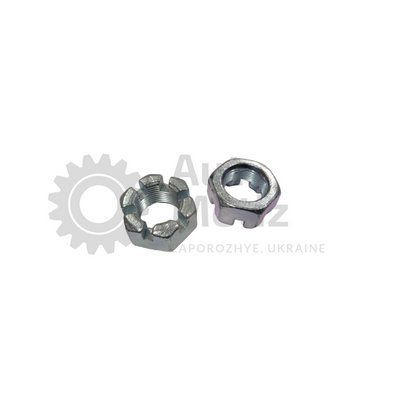 Гайка (М27х1.5) корончаста S40 L22 Gkor019 фото