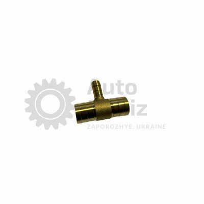 Трійник сполучний перехідний D12х6х12 (Бронза) Trsp.Bel.01 фото