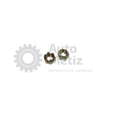 Гайка (М12х1.5) корончаста S19 L10 (Гайка кульової опори Ланос) Gkor003 фото