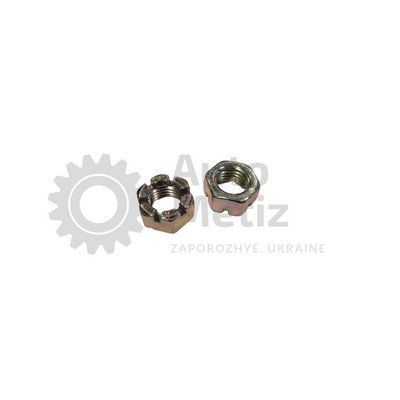 Гайка (М20х2.5) корончаста S30 L26 Gkor014 фото