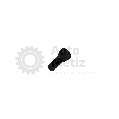 Болт колесный М12x1.25x23 ВАЗ 2108&ndash;2114 под штампованные диски конус ключ 19 (черный) Krep.kb01-2 фото