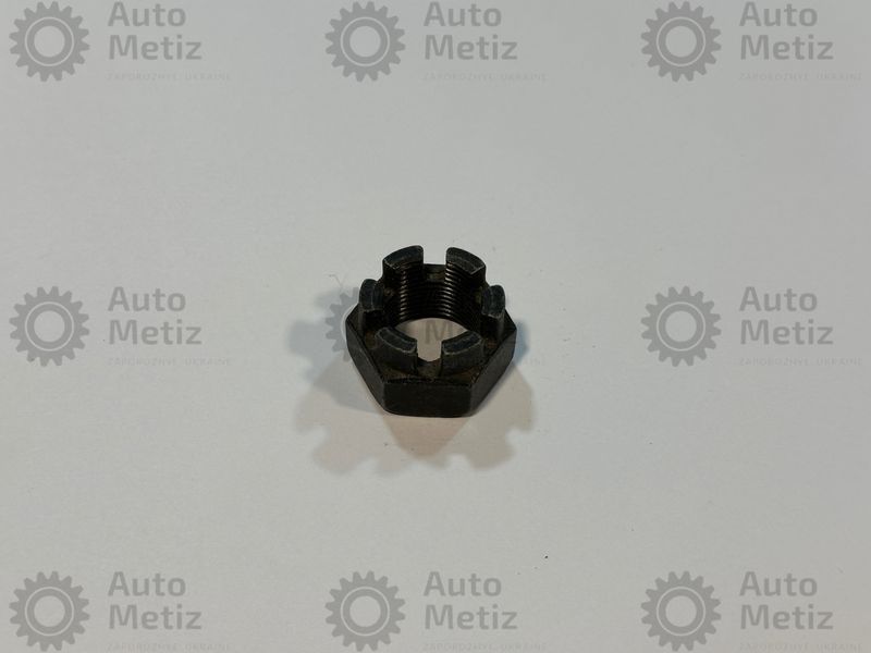 Гайка (М22х1.5) корончаста S32 L21 Gkor015- фото