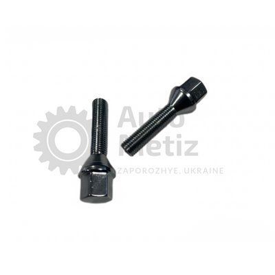Колісний болт (М12х1.5х40) Конус Хром ключ 17 Krep.kb22 фото