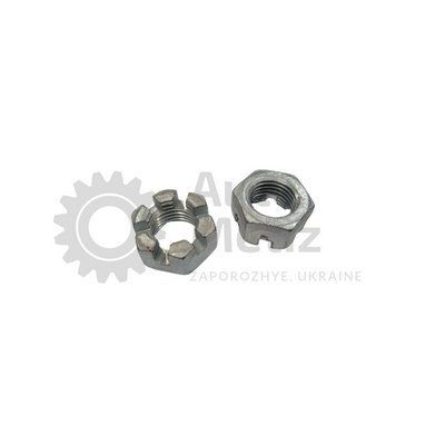 Гайка (М27х3) корончаста S40 L22 Gkor018 фото